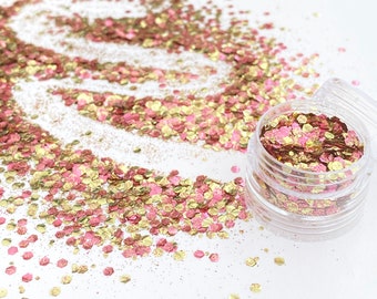 New!!! Biodegradable Glitter -  Gilded Roses ecoGlimmer