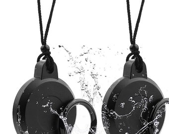 2 Airtag Holder Waterproof,Airtag Necklace,Airtag Keychain,Airtag  Full Protective Airtag Hidden GPS Tracker,Airtag - Kids,Elderly,Pets