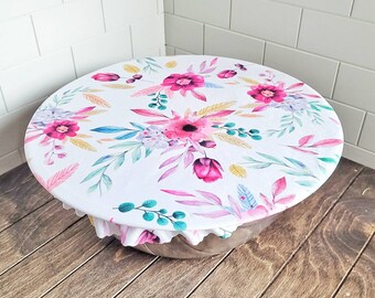 Zero waste reusable waterproof bowl cover for dishes, containers, flat covers, PUL