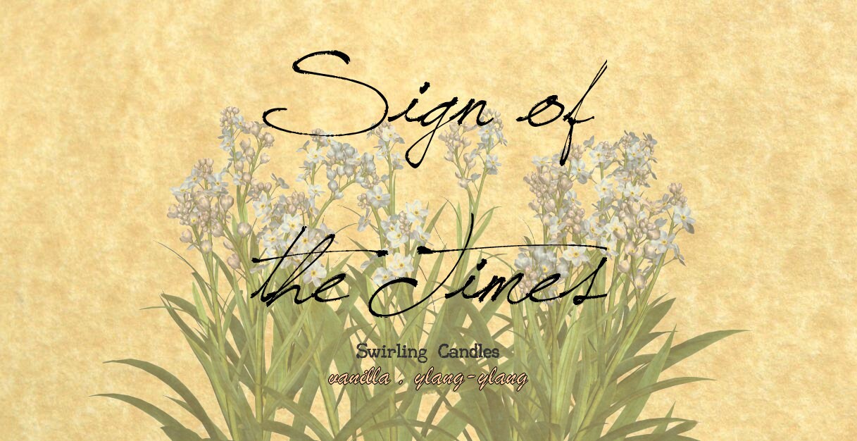 Bougie Harry Styles Sign Of The Times