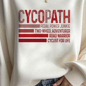 Cycopath, Funny Cycling PNG, Bike Lover Sublimation, Cyclist Humor, Biker Life, Bicycle Enthusiast Design, Digital Download