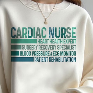 Cardiac Nurse Png Sublimation Design, Digital Download for Medical Gifts, Heartcare Clipart, Nurse Appreciation, Medical Art