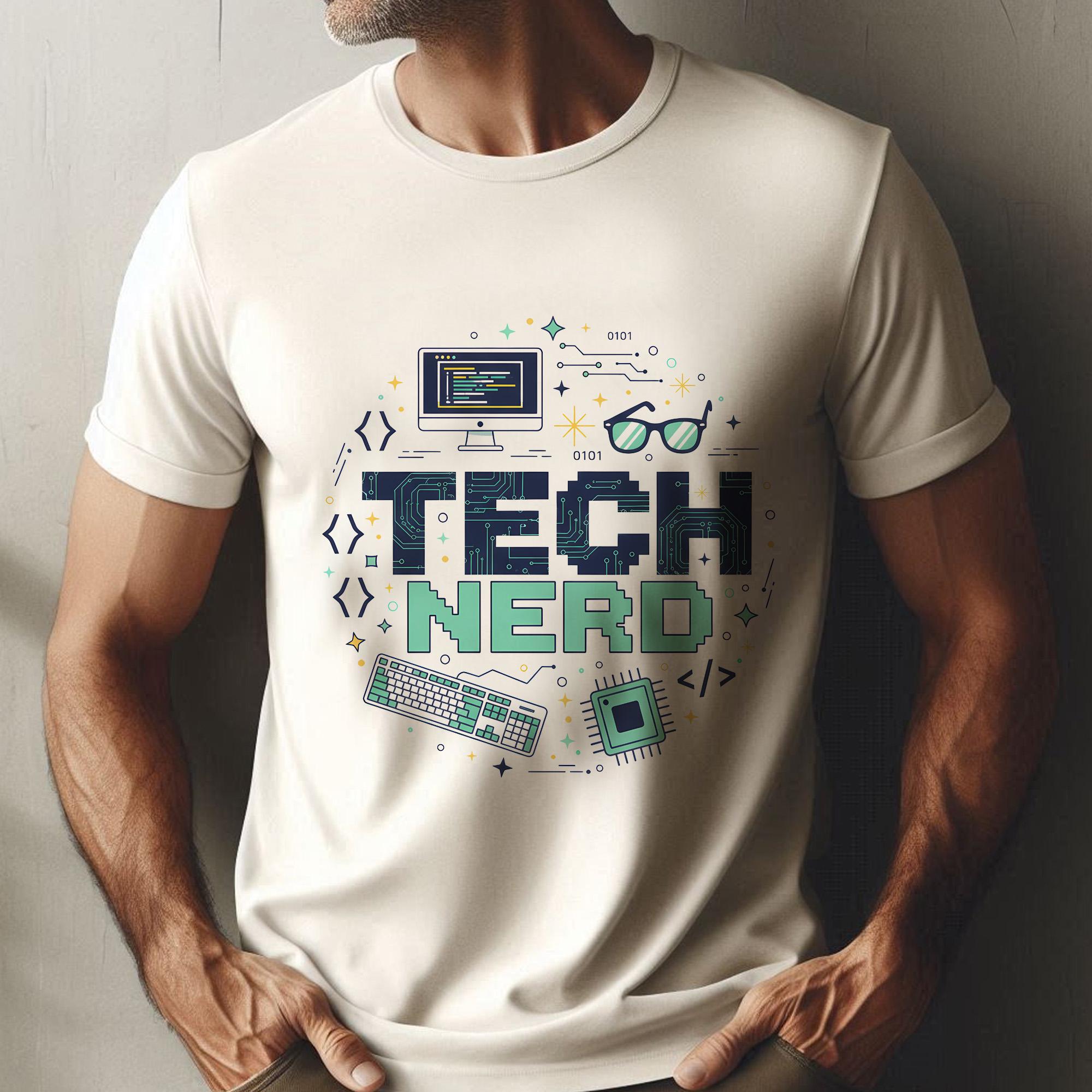 Retro Tech Nerd Png, Funny Technology Sublimation Design, Computer Geek ...