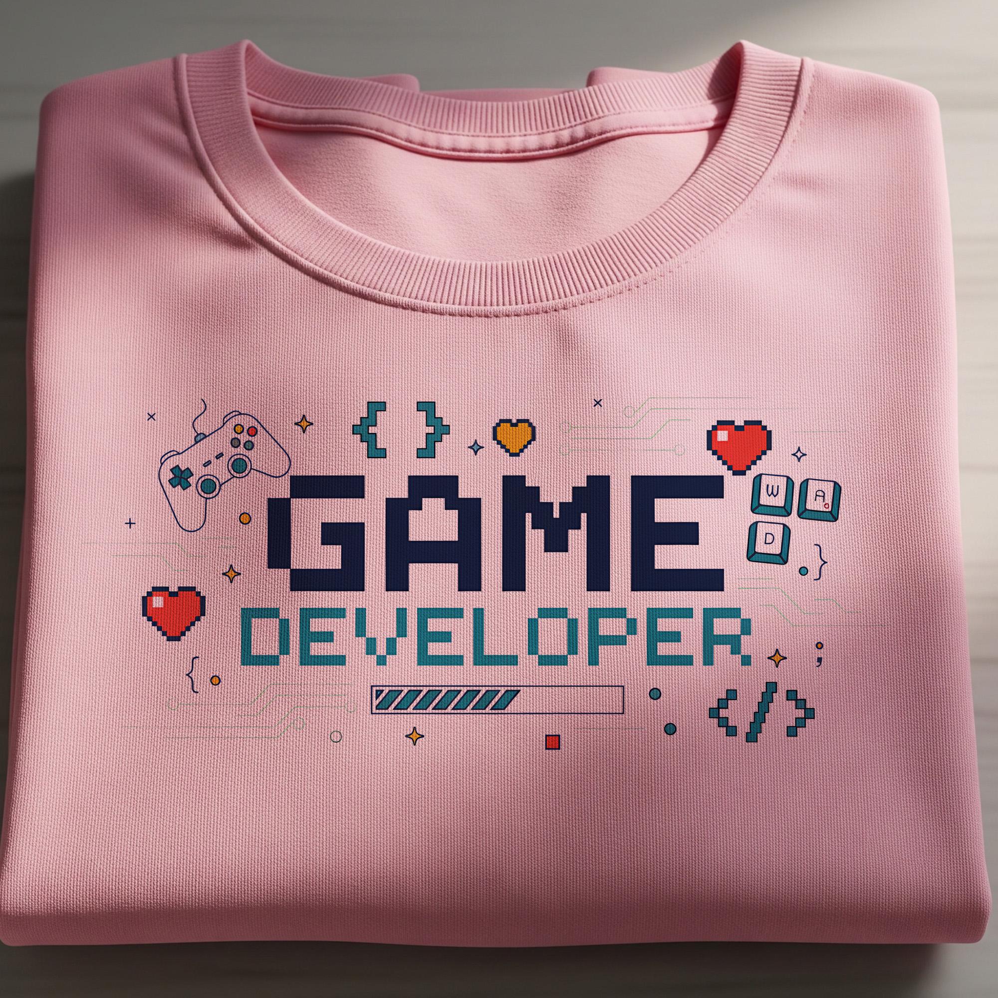 Retro Game Developer Png, Video Game Creator Sublimation Design ...