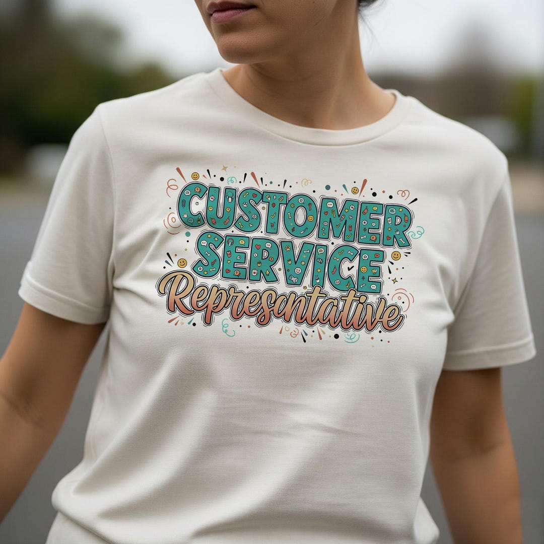 Customer Service Representative PNG, CSR Job Title Word Design, Call ...