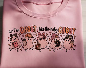 キリスト教のハロウィンPNG、聖霊に勝る幽霊はいないPNG、面白い信仰の幽霊PNG、宗教的なハロウィン昇華、教会PNG