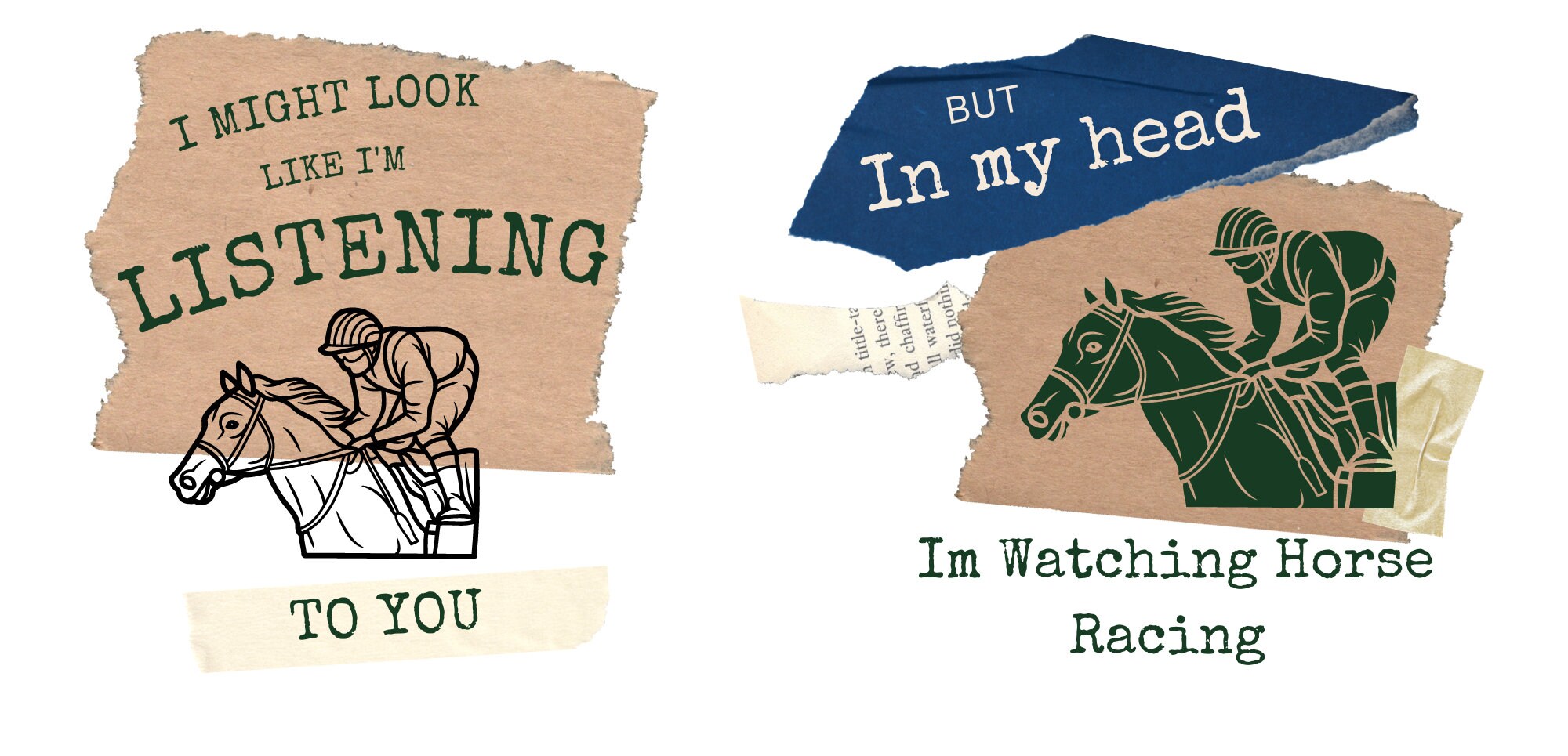 Horse Racing Mug for Sublimation