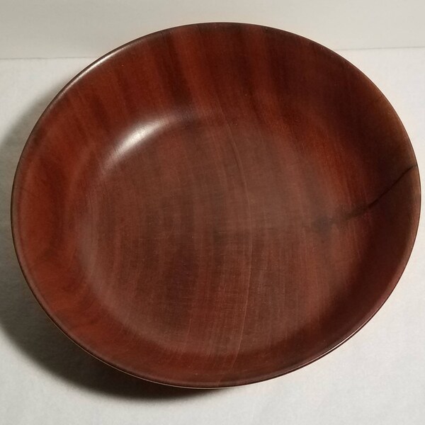 Perfect centerpiece mahogany bowl