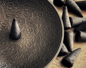 Charcoal Incense Cone Samples - Two Each Of Four Scents