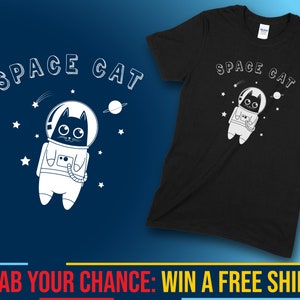 cat space tee
