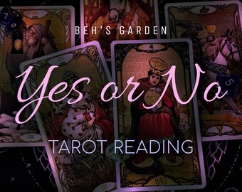 Yes or No Tarot Reading - Simple Tarot Reading - Same Day Delivery