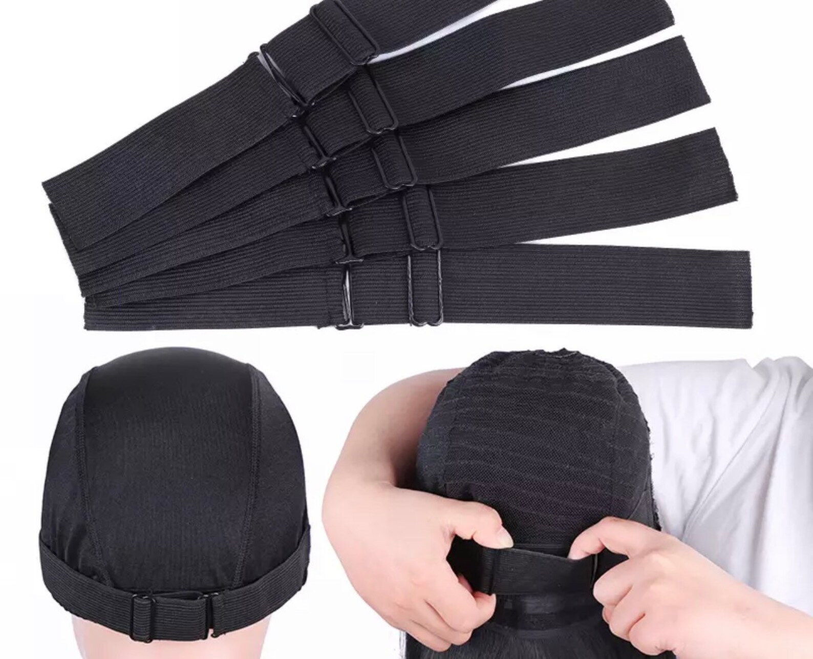 1 Piece Lot Adjustable Elastic Band for Wigs Making Wig Etsy