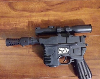 Prix Spécial Noir Han Solo GUN//Blaster très proche de Star Wars pour vintage