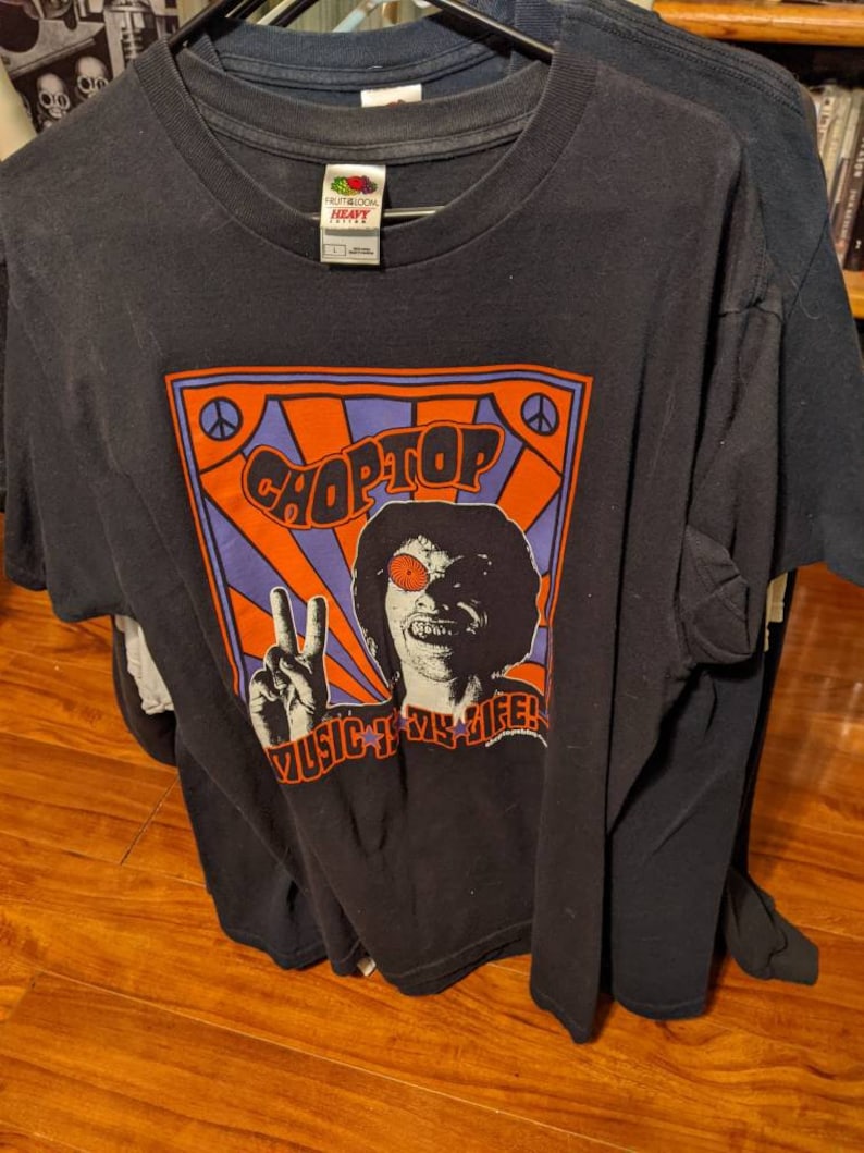 The Texas Chainsaw Massacre Part 2 Chop Top Large Nice Etsy