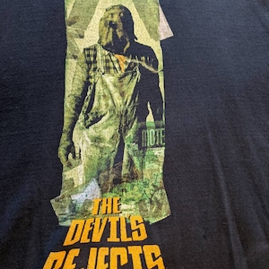 Vintage Rob Zombie &quot;Tiny&quot;   The Devils Rejects/House of 1000 corpses Large t-shirt