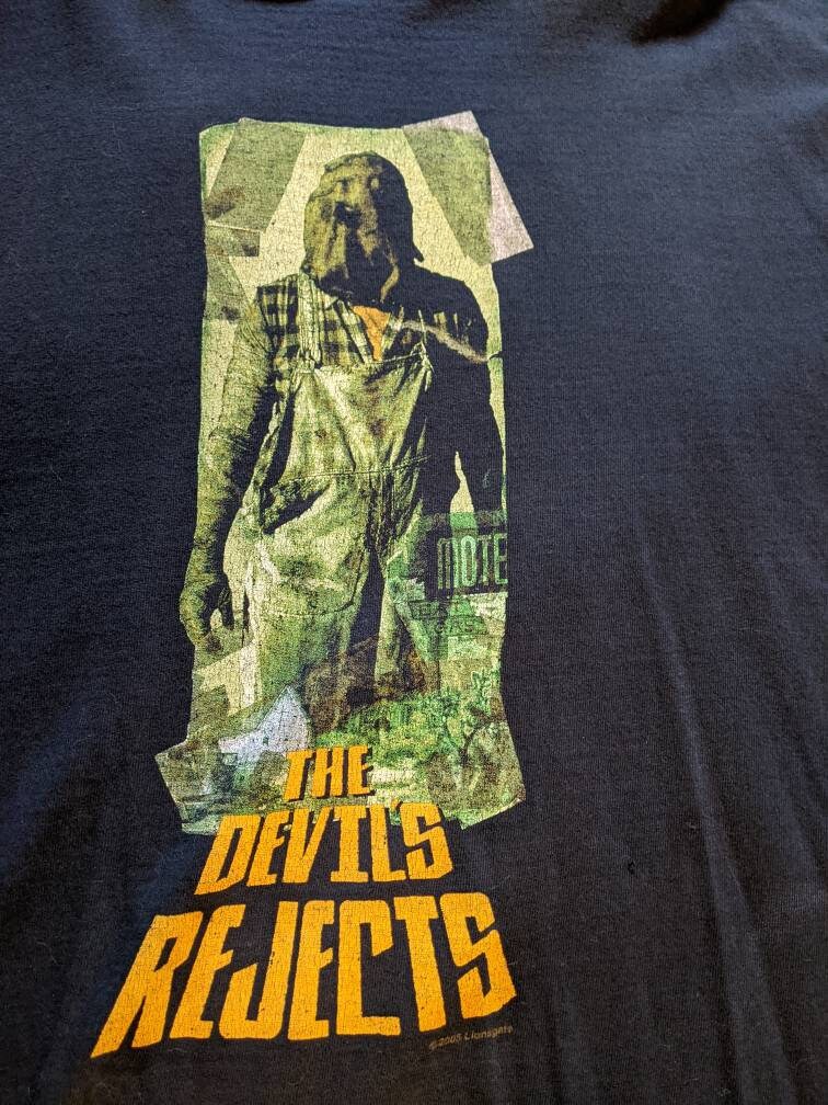 \" THE DEVIL'S REJECTS \" ホラー ムービー Tシャツ デビルズ・リジェクト ムービー 黒 ブラック 半袖 | ビンテージ