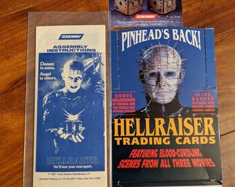 Clive Barker's HELLRAISER Promo Header's 1990's