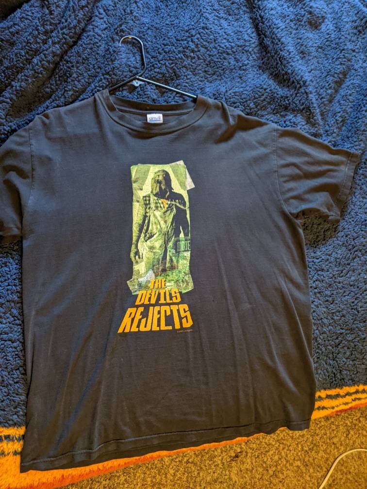 \" THE DEVIL'S REJECTS \" ホラー ムービー Tシャツ Vintage 2005 The Devil's Rejects Movie Promo T Shirt Rob