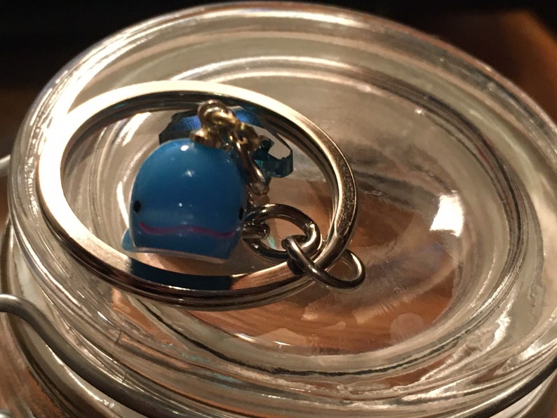 Genshin Impact Childe Tartagila Inspired Whale Keychain Etsy