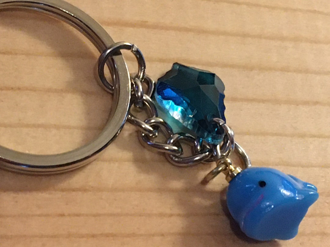 Genshin Impact Childe Tartagila Inspired Whale Keychain Etsy