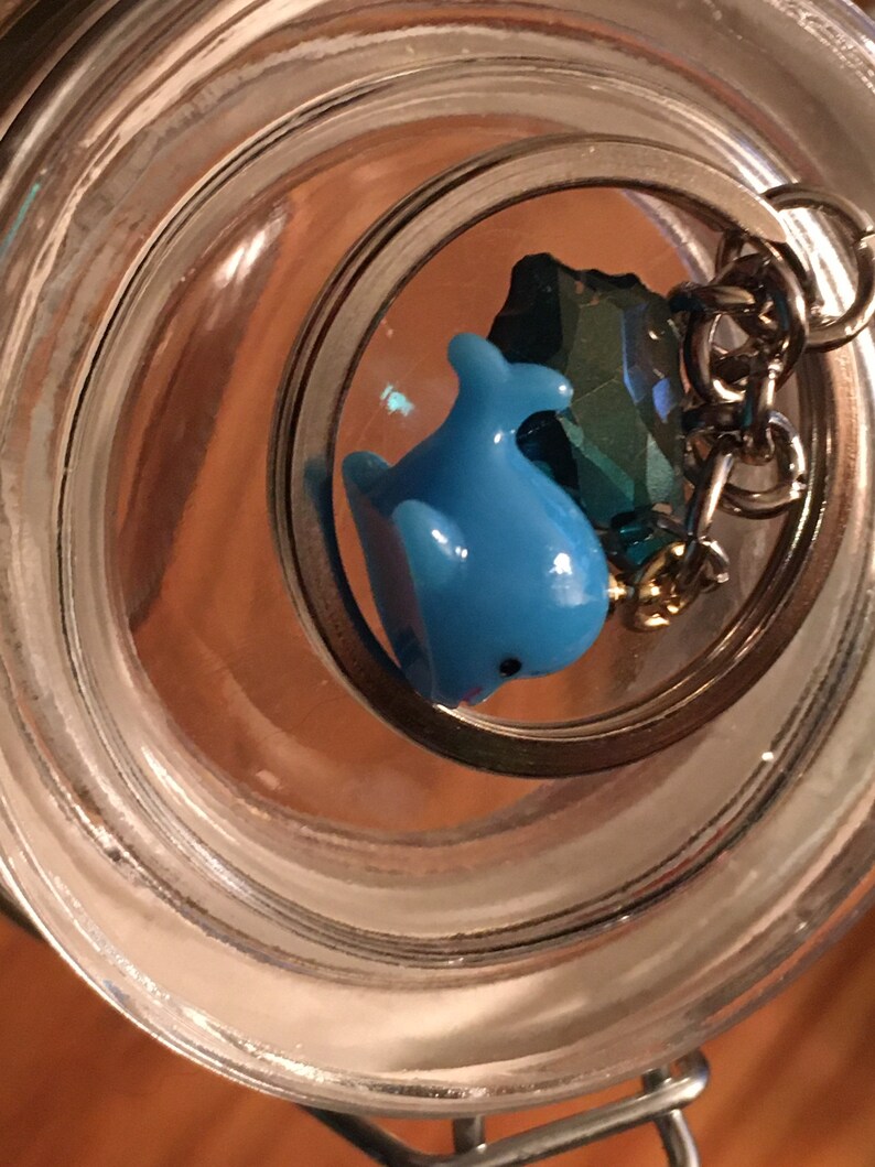 Genshin Impact Childe Tartagila Inspired Whale Keychain Etsy