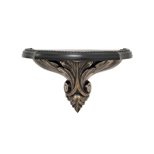 Mini Gothic Victorian Wall Shelf | Small Baroque Accent Shelf