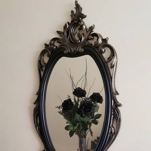 Black Frame Large Mirror Large Wall Frame Gallery Wall Etsy