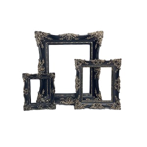 Large black sales picture frames