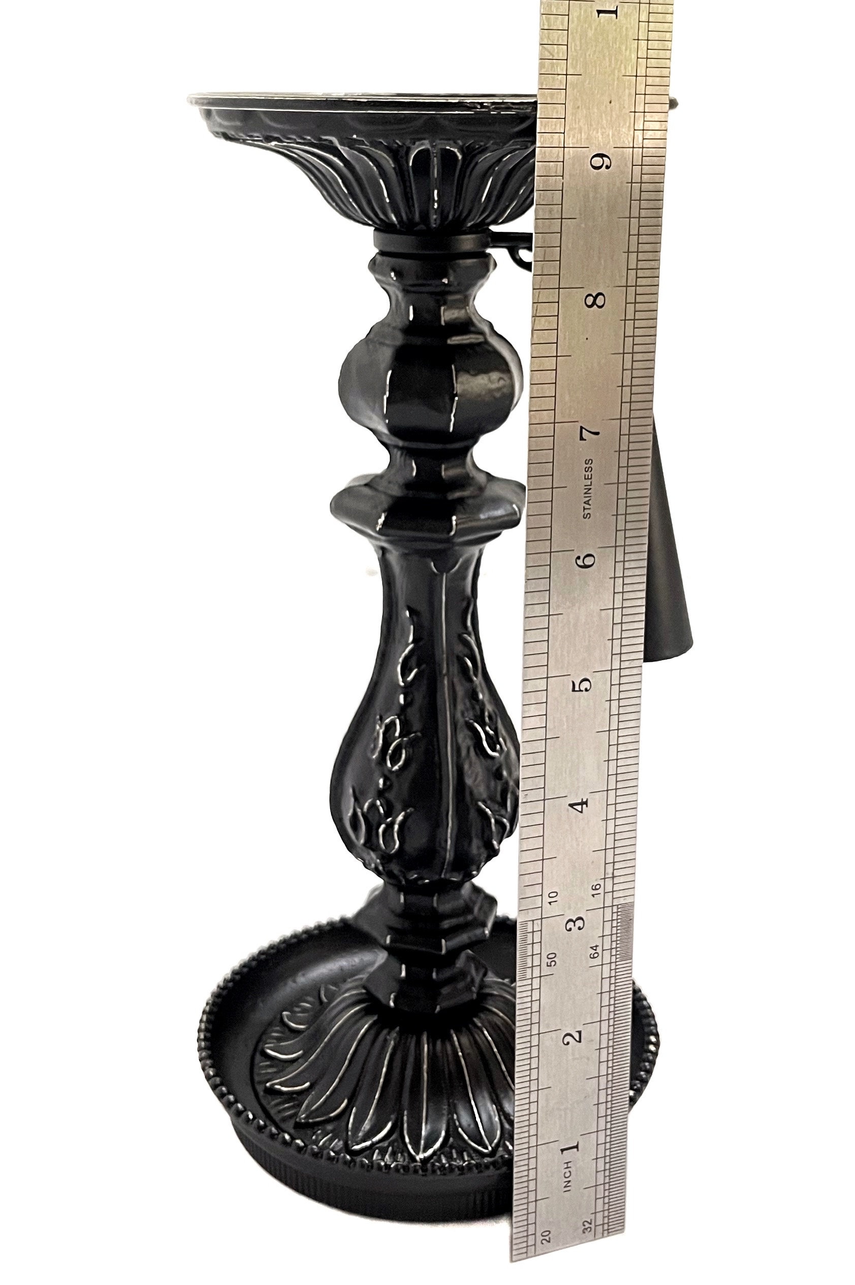 Candle Holder Gothic Candle Holder Gothic Candlestick Etsy