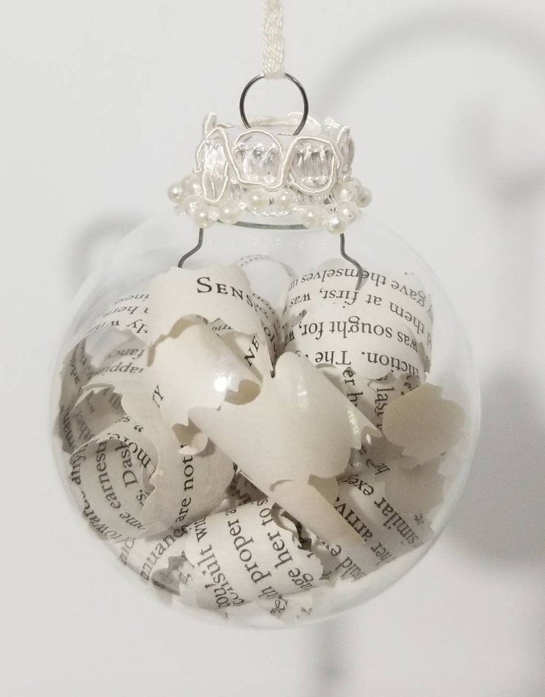 Jane Austen Gifts Jane Austen Decor Book Ornament Christmas Etsy