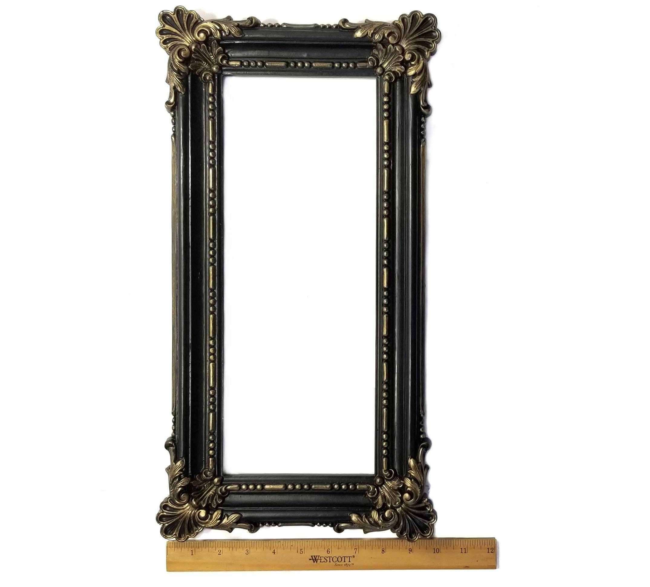 Black Frame Large Mirror Large Wall Frame Gallery Wall Etsy Australia