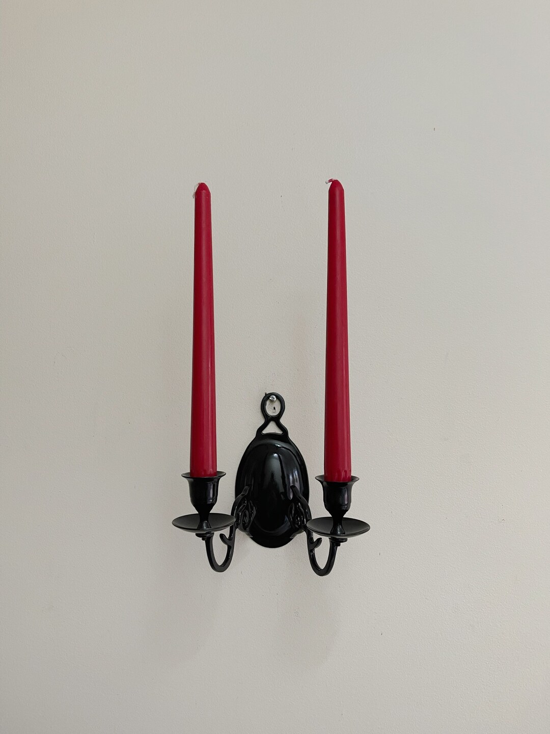 Gothic Victorian Decor, Wall Candle Holder, Gothic Home Decor, Vintage