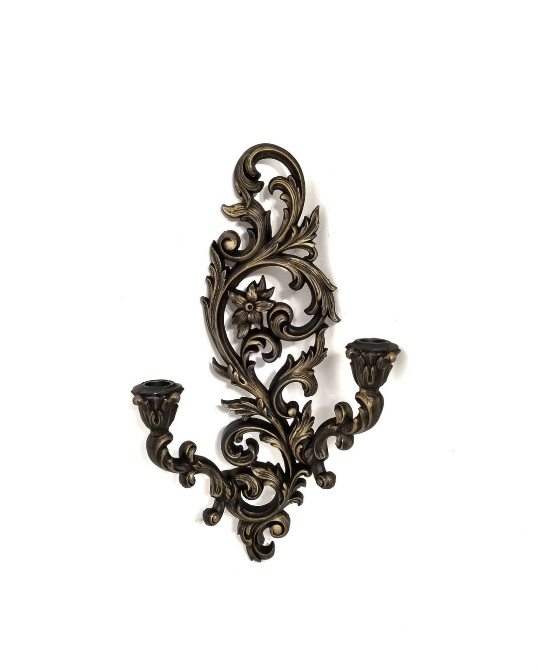 Gothic Wall Candle Holder, Gothic Victorian Decor, Gothic Home Decor