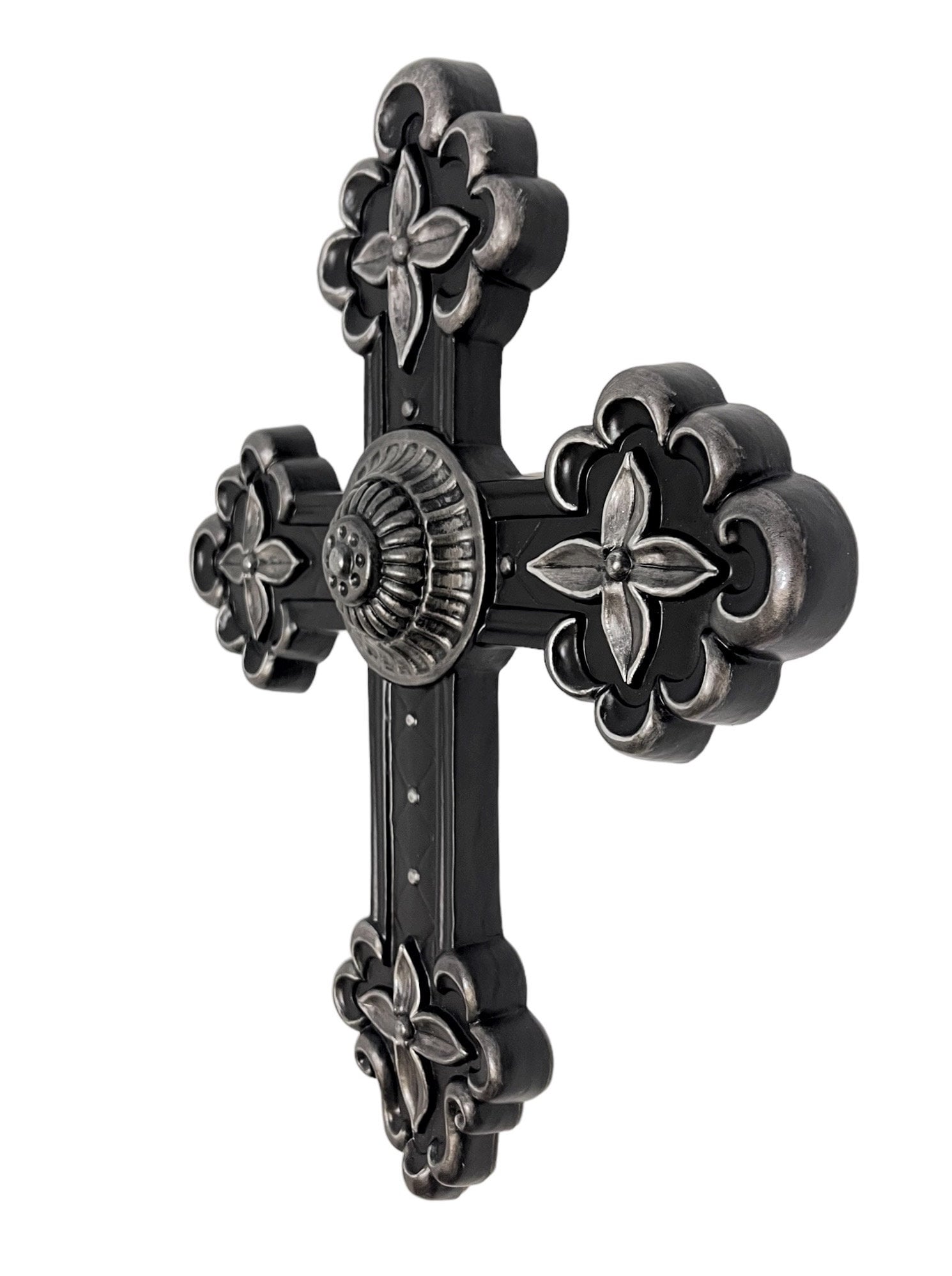 Gothic Wall Cross | Ornate Religious Decor | Color Options - Etsy