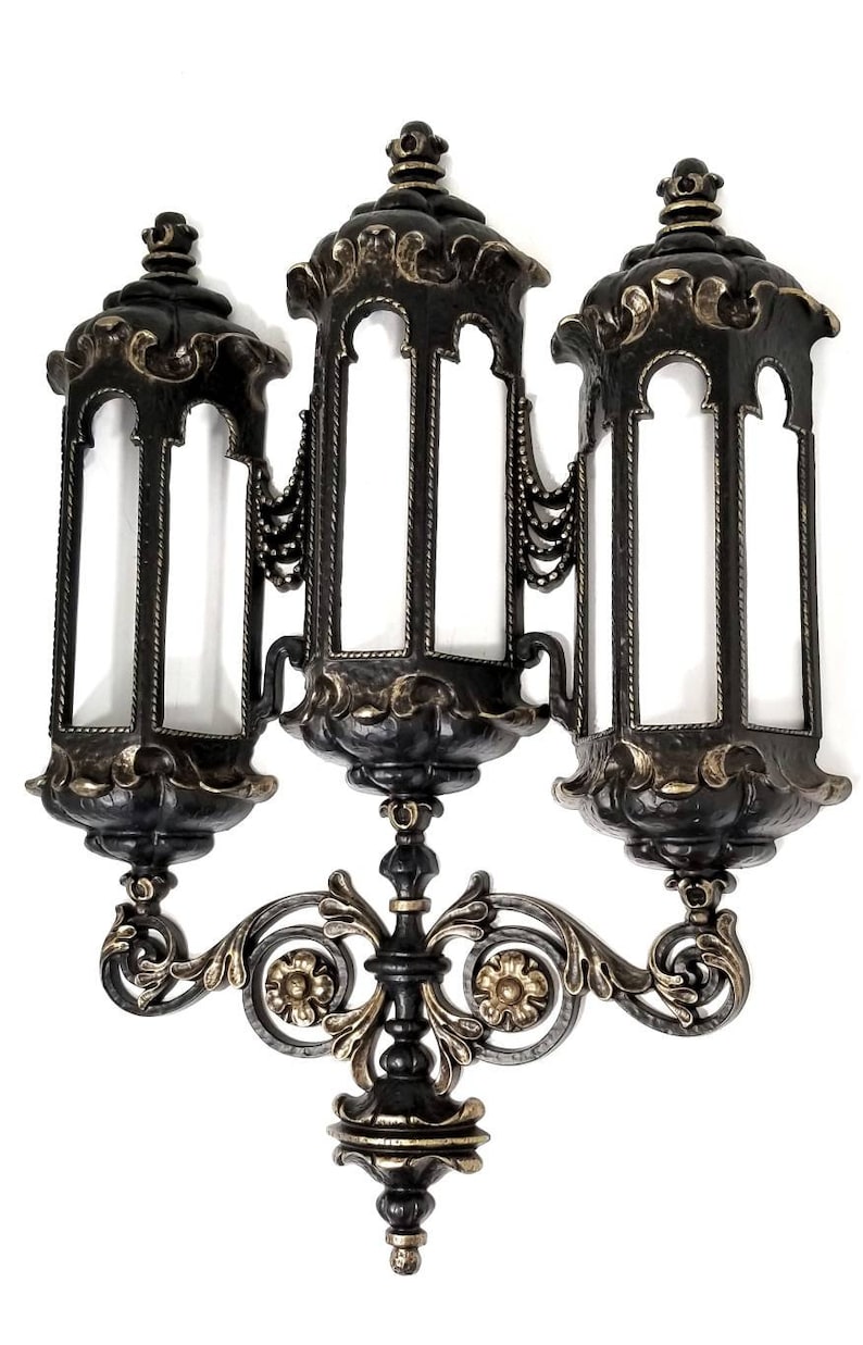 Victorian Goth Decor Vintage Wall Sconce Gothic Home Decor Etsy Australia