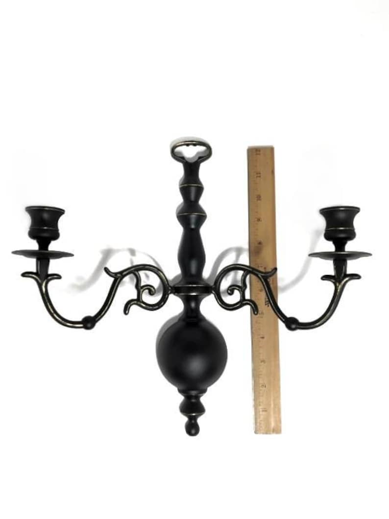 Gothic Sconce Goth Wall Sconce Gothic Wall Candle Holder Etsy