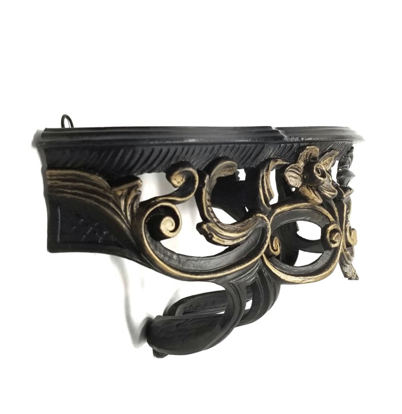 Gothic Wall Shelf, Vintage Wall Shelf, Gothic Home Decor Wall, Floating Shelf, Ornate Shelf, Gothic Victorian Home Decor, image 7