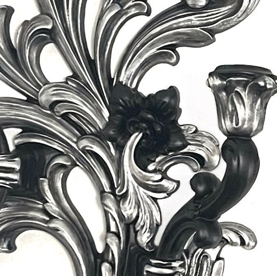 Gifts & Decor Lanterna Portacandela In Ferro Con Volute – Finitura Argento E Vetro – 15 Cm