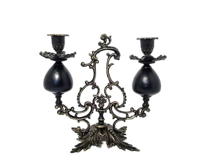 Gothic Candlesticks, Gothic Candle Holders, Gothic Home Decor, Goth ...