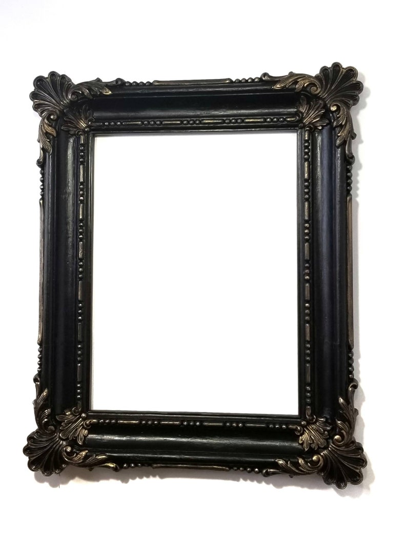 Black Picture Frame Large Picture Frame Large Wall Frame Etsy