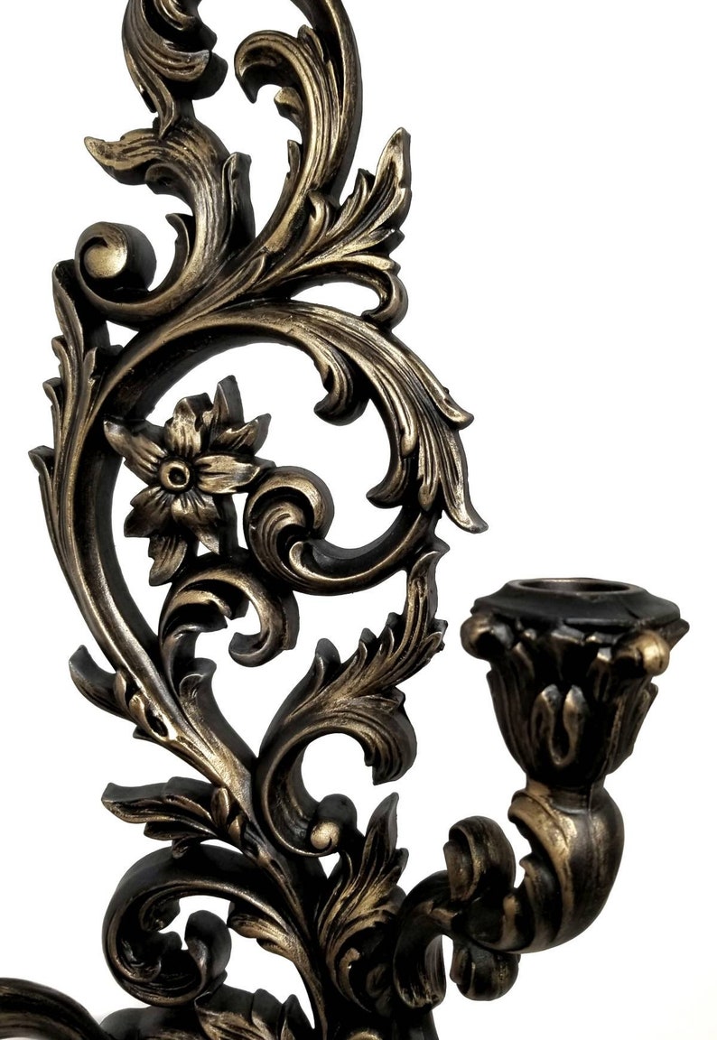 Gothic Wall Candle Holder Gothic Victorian Decor Gothic Home Etsy