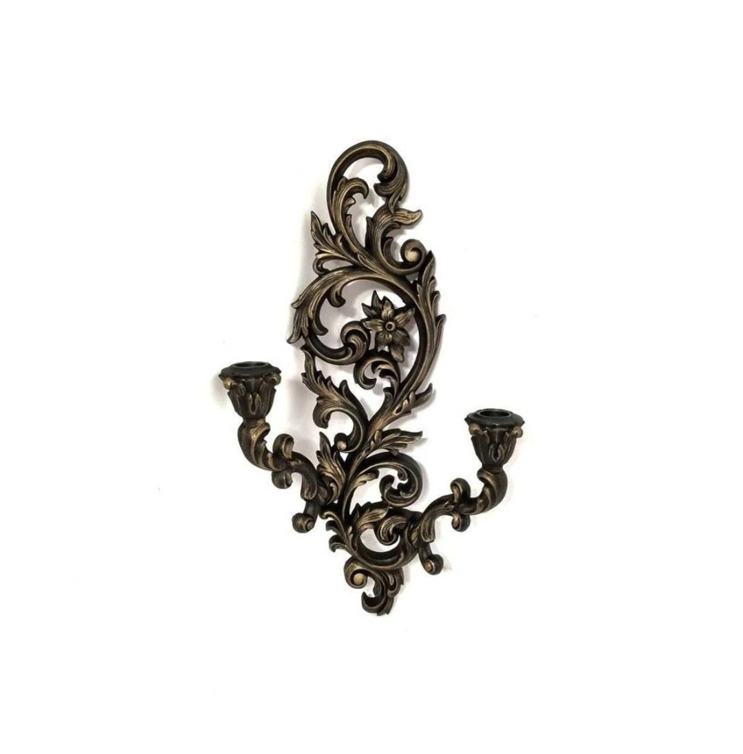 Gothic Wall Candle Holder, Gothic Victorian Decor, Gothic Home Decor