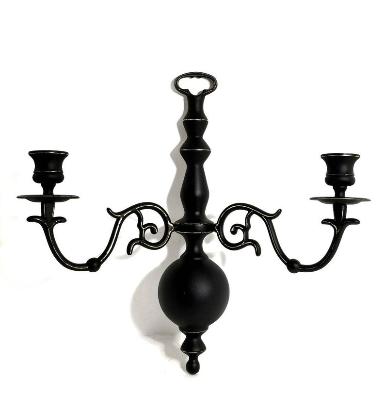 Gothic Sconce Goth Wall Sconce Gothic Wall Candle Holder Etsy