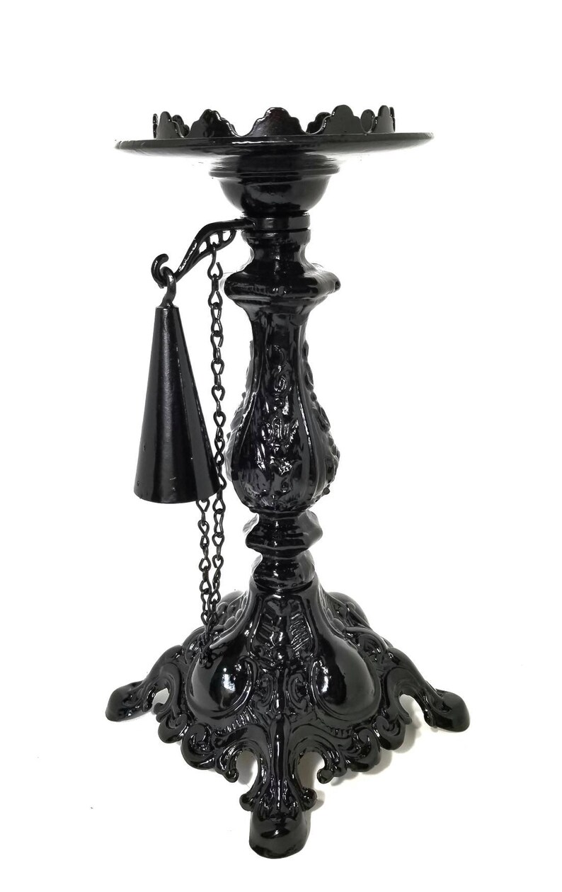 Pillar Candle Holder Gothic Candle Holder Gothic Etsy