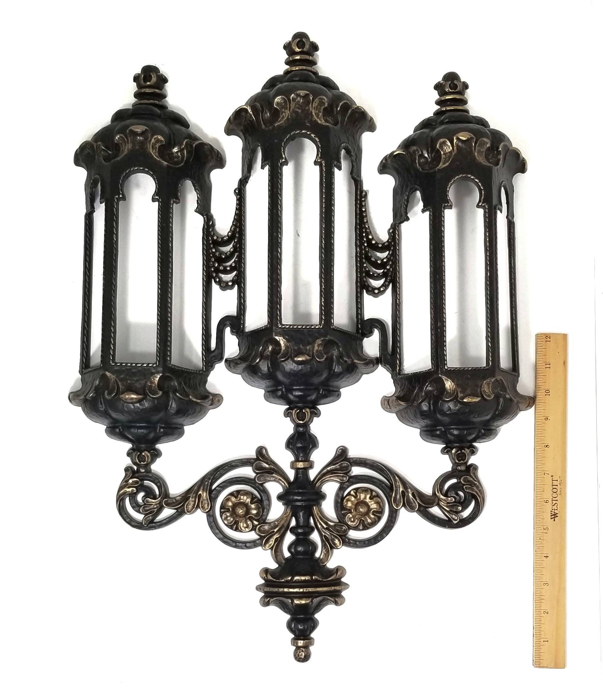 Victorian Goth Decor Vintage Wall Sconce Gothic Home Decor Etsy Canada
