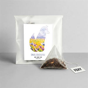 Té para la sinusitis, el resfriado y la gripe