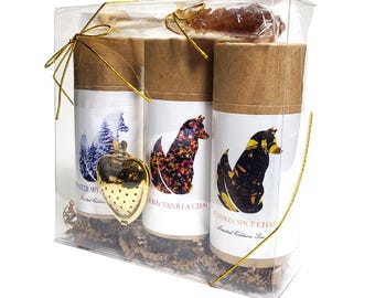 Colección de té Holiday Chai Box - Edición limitada