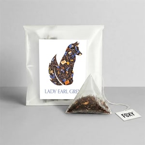 Tè Lady Earl Grey / Miscela di foglie sfuse di bergamotto, lavanda e agrumi