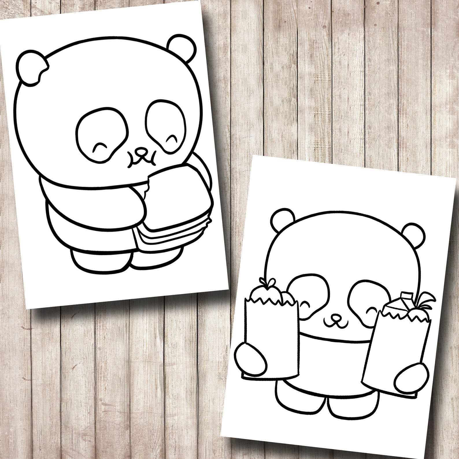 Panda Bear Coloring Pages, Panda Bears, Coloring Pages for Kids