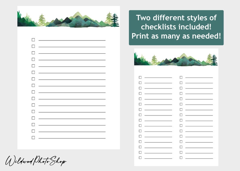 Printable Checklist Basic, Printable Checklist, Simple Checklist ...